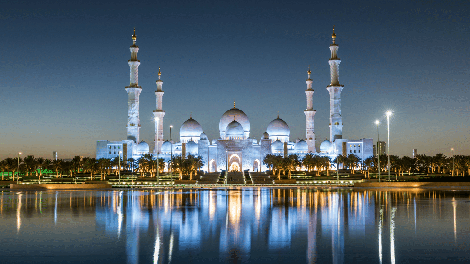 Abu Dhabi - Scheich-Zayid-Moschee