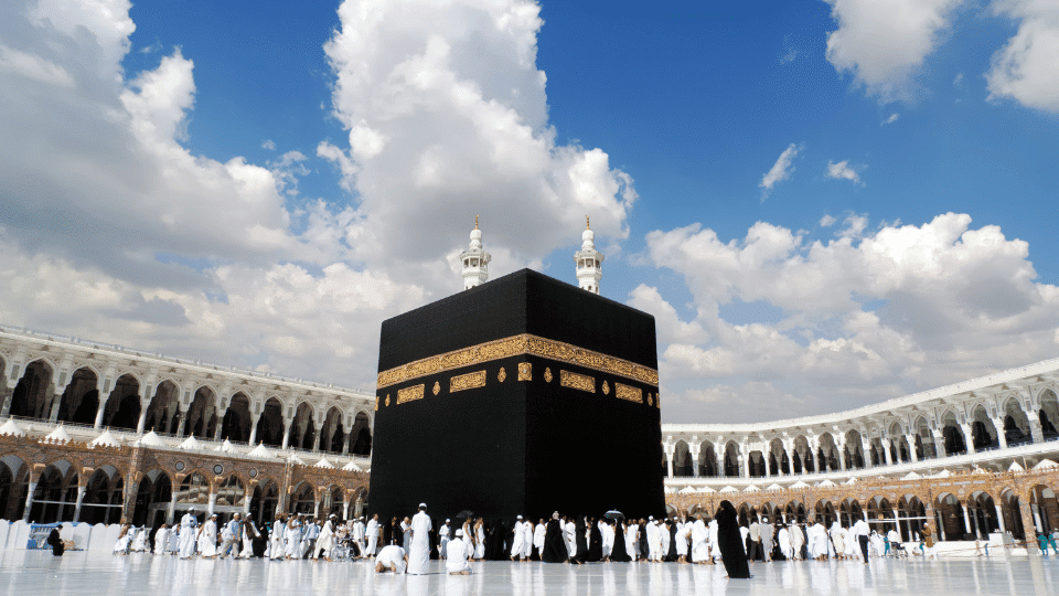 Makkah - Große Moschee - Kaaba